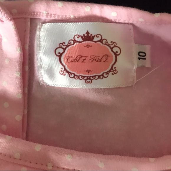 Pink Kids Dress - Picture 2 of 3